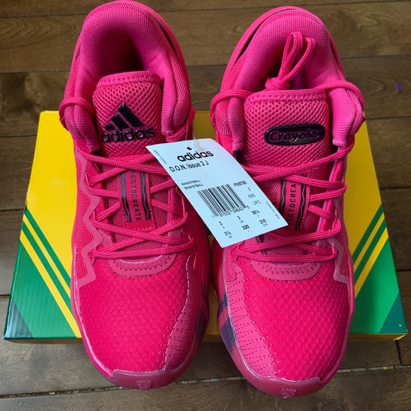 Adidas D.O.N issue #2 crayons kids shoes - Picture 2 of 11